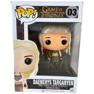 Funko Pop Game Of Thrones #03 Daenerys Targaryen Green‎ Dragon Red Wings New Box